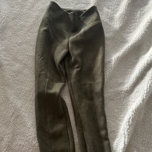 White House Black Market Olive Leggings